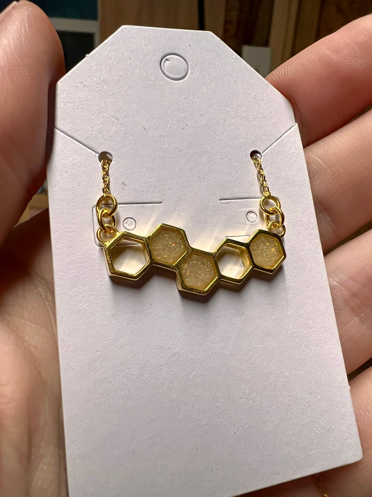 Honeycomb Necklace