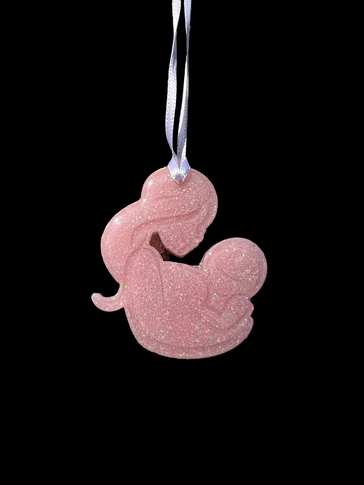 Mom and baby ornament